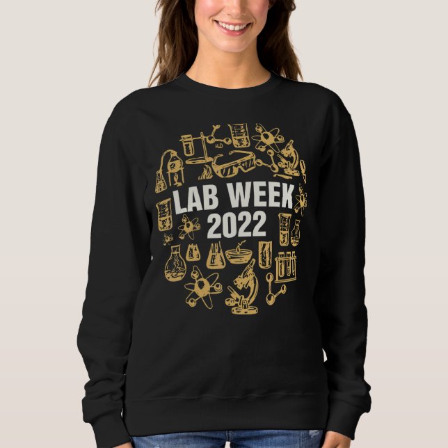 Laboratorieteknologen Vecka 2022 T Shirt (Framsida)