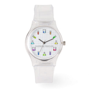 Laboratorietestudier Kemi Lab Work Science Armbandsur