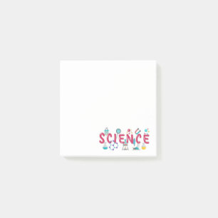 Laboratorieutrustning inom vetenskap post-it block