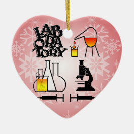 LABORATORIUM 4 KVADRERAR LOGOTYPEN JULGRANSPRYDNAD KERAMIK