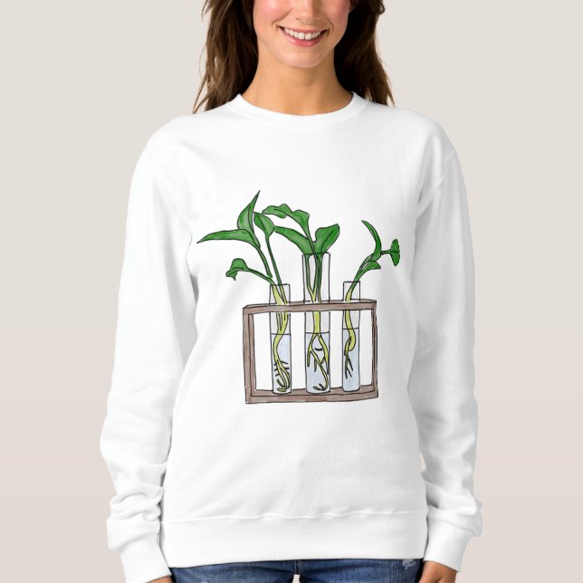 Laboratorium för CHEMIST i VÄXTMJÖLKHobbytest Tu T Shirt (Framsida)