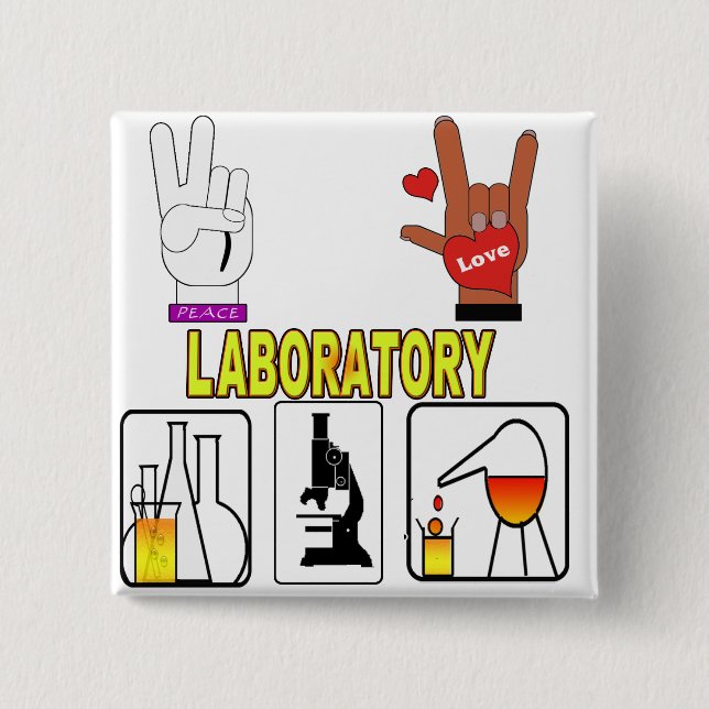 LABORATORIUM FÖR FRED KÄRLEK KNAPP (Framsida)