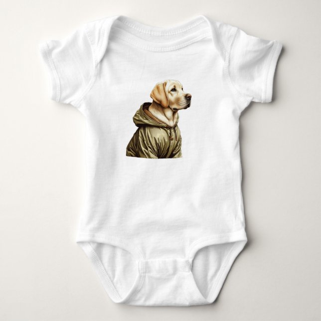 Laboratorium/hund om jakt t shirt (Framsida)