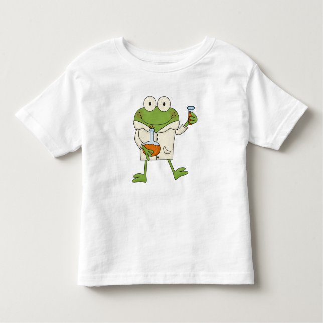 Laboratoriumgroda T Shirt (Framsida)