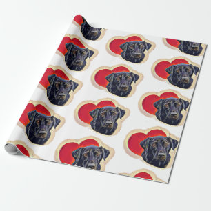 Labour Retriever Heart Presentpapper