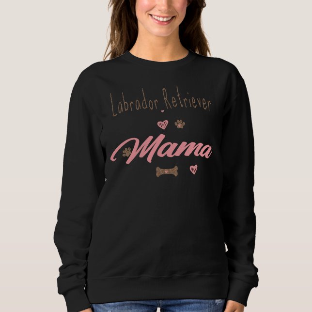 Labour Retriever Mamma T Shirt (Framsida)