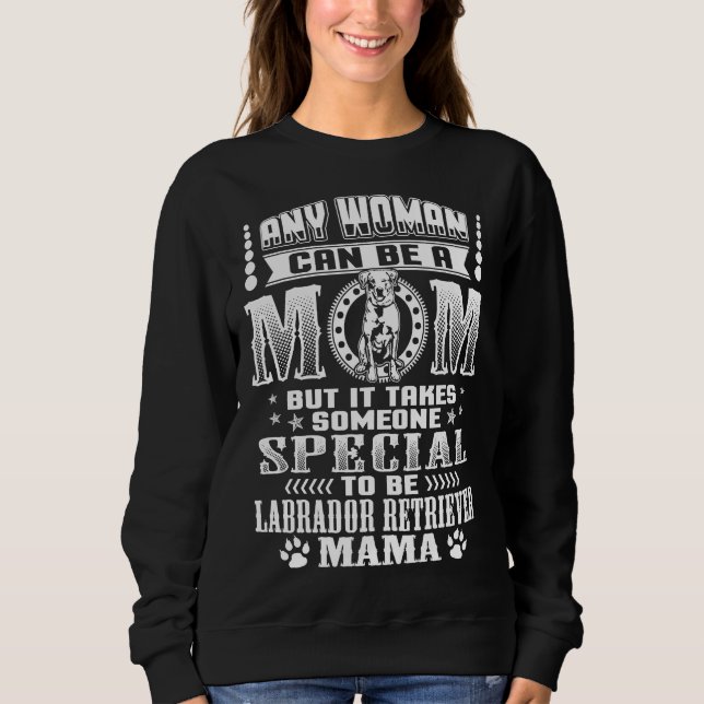 Labour Retriever Mamma T Shirt (Framsida)