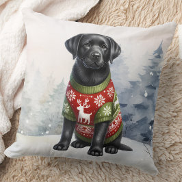 Labour Retriever Puppy Helgdag Sweater Hund Kudde