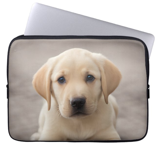 Labour Retriever Puppy Laptop Fodral (Framsidan)