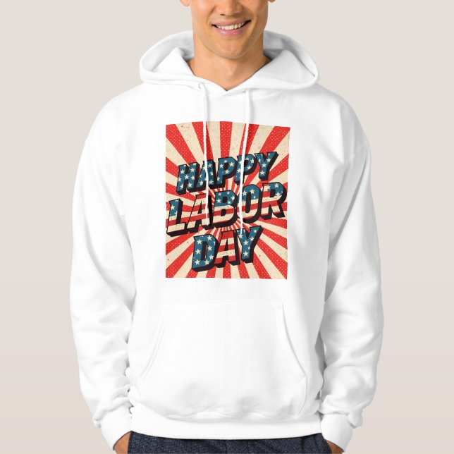 Labourdagen Hoodie (Framsida)