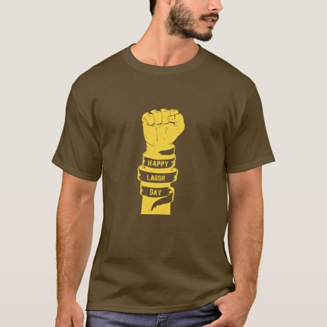 Labourdagen i Party för patriotiska människor Labo T Shirt (Framsida)