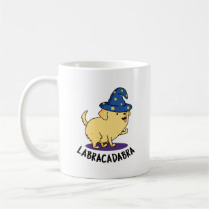 Labra-cadabra Funny Labrador Hund Pun Kaffemugg
