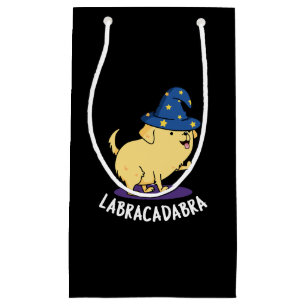 Labra-cadabra Funny Labrador Hund Pun Mörk BG