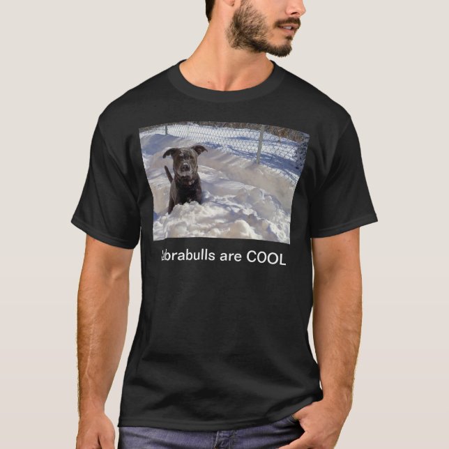 Labrabulls är COOLA T-Shirt för Hundälskare (Framsida)