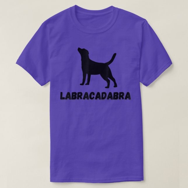 Labracadabra Black Labrador Lab Retriever Kärlek T Shirt (Design framsida)