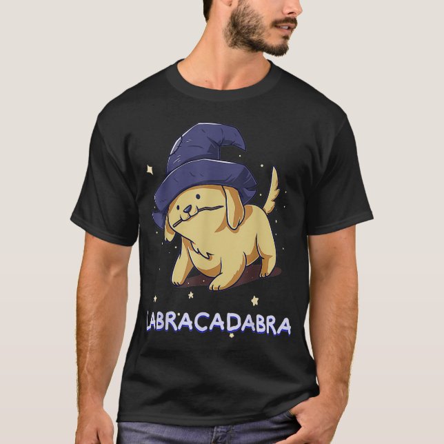 Labracadabra Labrador Retriever Hundägare Cute Val T Shirt (Framsida)