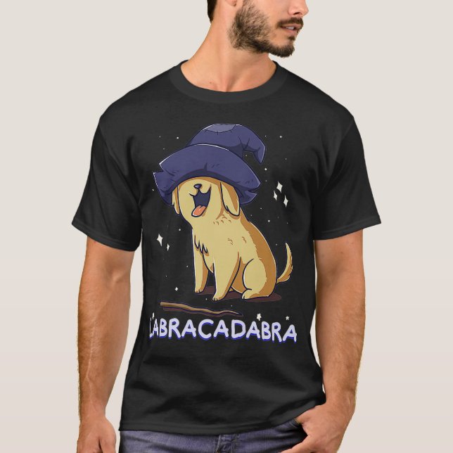 Labracadabra Labrador Retriever Hundägare Cute Val T Shirt (Framsida)