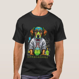 Labracadabra Rolig Labrador Retriever Lab Kemist T Shirt