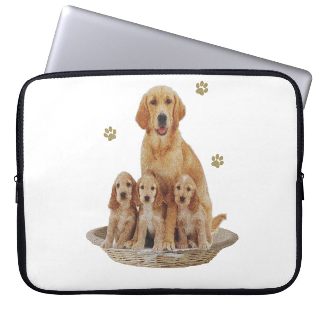 Labradogåvor Laptop Sleeve (Framsidan)
