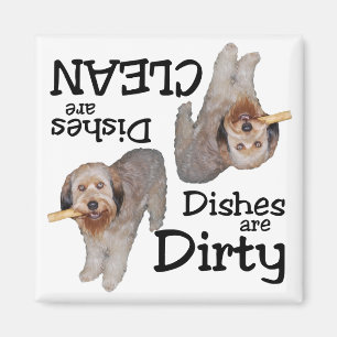 Labradoodle Älskare Dishwasher Magnet