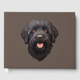 Labradoodle Black Hund Gästböcker