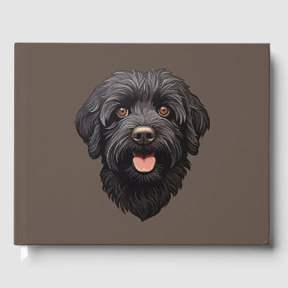 Labradoodle Black Hund Gästböcker