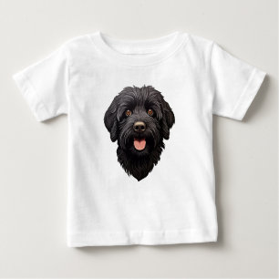 Labradoodle Black Hund T Shirt