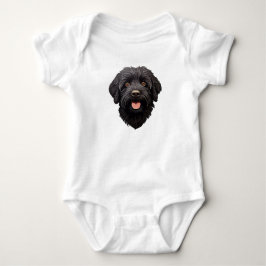 Labradoodle Black Hund T Shirt
