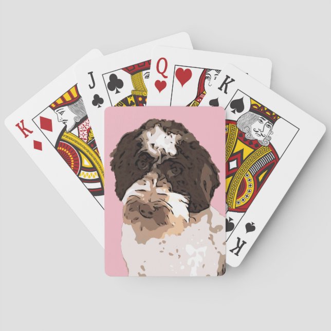 LABRADOODLE CASINOKORT (Baksidan)