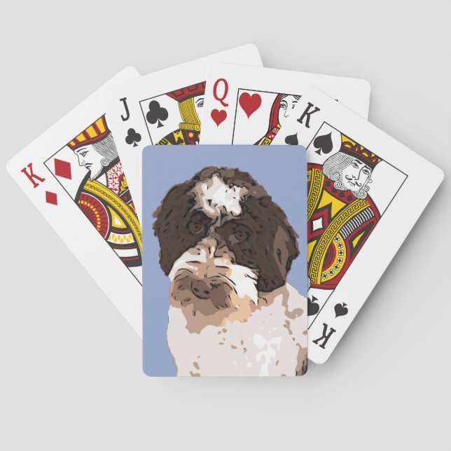LABRADOODLE CASINOKORT (Baksidan)