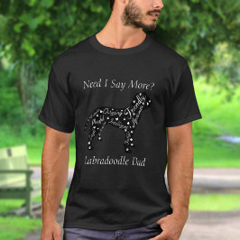 Labradoodle-egenskaper behöver mamma/pappa säga me t shirt
