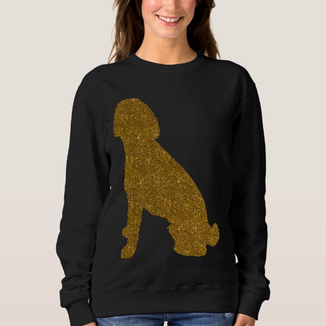 Labradoodle  For Women Girl Dog Animal Poodle T Shirt (Framsida)