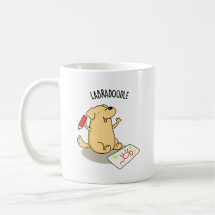 Labradoodle Funny Labrador Hund Pun Kaffemugg