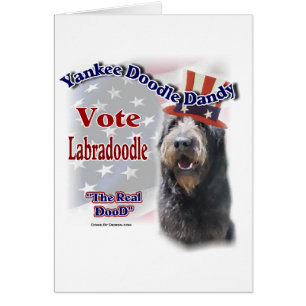 Labradoodle-gåvor Hälsningskort