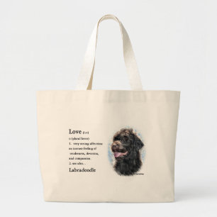 Labradoodle-gåvor Jumbo Tygkasse