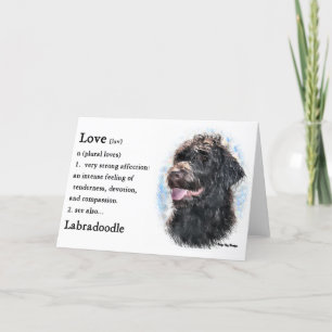 Labradoodle-gåvor Kort
