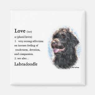 Labradoodle-gåvor Magnet