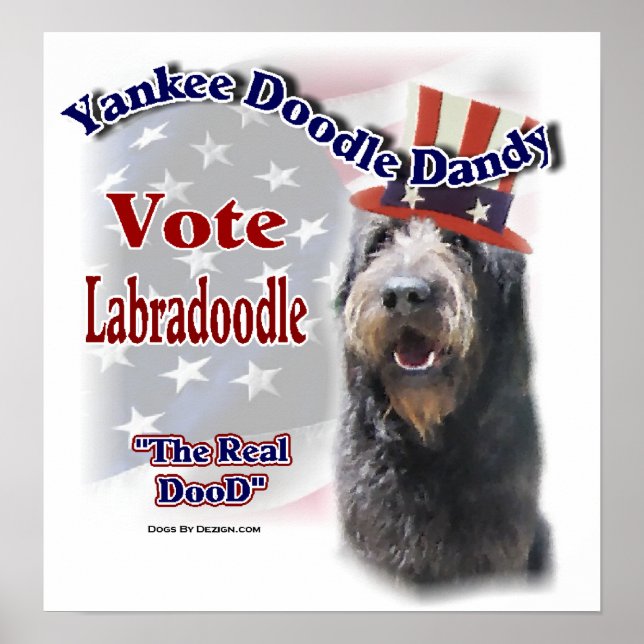 Labradoodle-gåvor Poster (Framsidan)