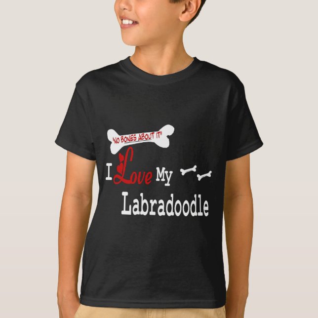 Labradoodle-gåvor T Shirt (Framsida)