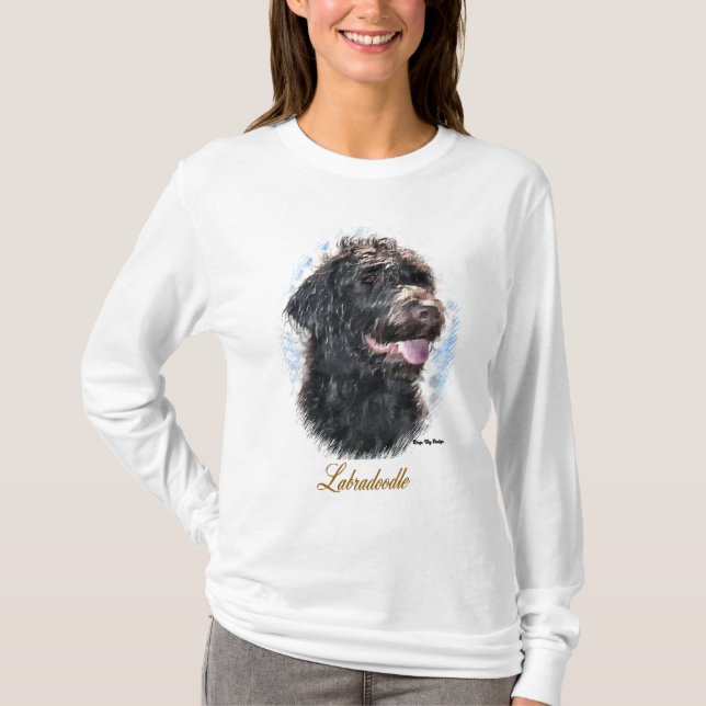 Labradoodle-gåvor T-shirt (Framsida)