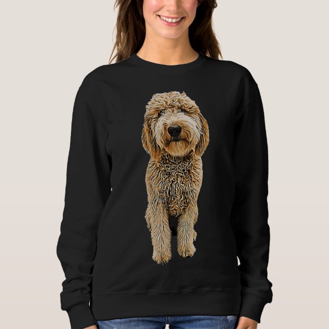 Labradoodle Golden Doodle T Shirt (Framsida)