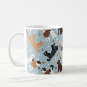 Labradoodle/Goldendoodle Bones och Tass Kaffemugg