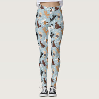 Labradoodle/Goldendoodle Bones och Tass Leggings