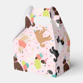 Labradoodle/Goldendoodle-Födelsedagsfest Presentaskar