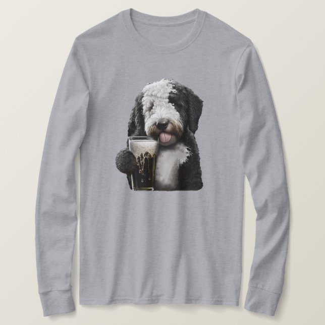 Labradoodle Goldendoodle Sheepadoodle Hund Mamma P T Shirt (Design framsida)
