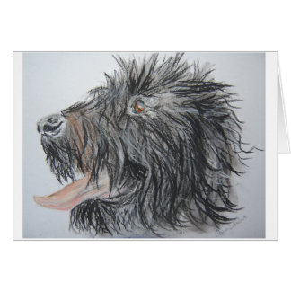 Labradoodle Hälsningskort