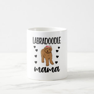 Labradoodle Hund Hund älskare Labradoodle Mamma Kaffemugg