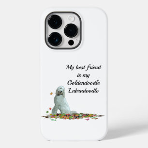 Labradoodle Hund in Löv Cell Phone Case