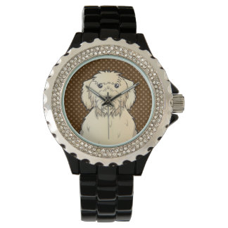 Labradoodle Hund Tassar Armbandsur