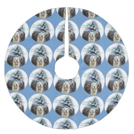 Labradoodle-jul Julgransmatta Borstad Polyester